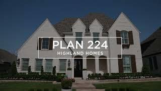 Highland Homes 224 Plan