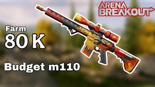 FARM 80K With Budget m110 VS T7s | Arena Breakout