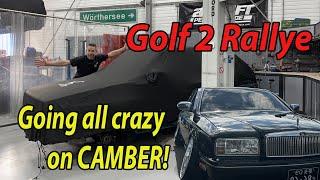VW Golf 2 Rallye with CAMBER !