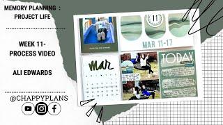 PROJECT LIFE :: WEEK 11 :: @AliEdwardsDesignInc STORIES BY THE MONTH!