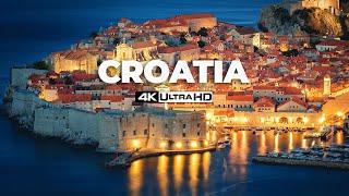 FLYING OVER CROATIA 4K Ambient Drone Film + Music for beautiful relaxation.