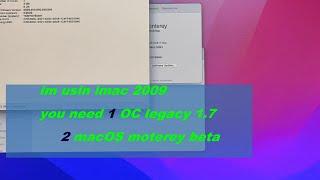 how to install macOS monterey  on old mac 2007/2008/2009/2010