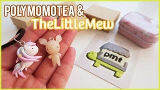 Package Opening: PolymomoTea & TheLittleMew! Polymer clay charms