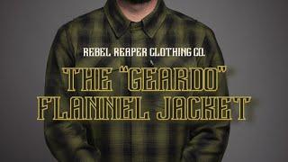 The “Geardo” Flannel Jacket - Rebel Reaper Clothing Company