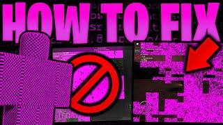 How To Fix PINK SCREEN OF DEATH On Roblox! (PINK GLITCHING MOBILE)