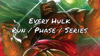 Every Hulk Run - Reading Order & Starting Points