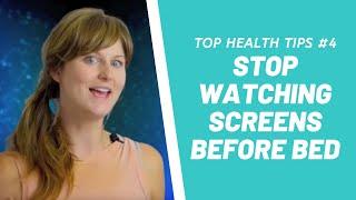 Stop Ruining Your Sleep By Watching Screens Before Bed #4 Dr Dani's Health Tips