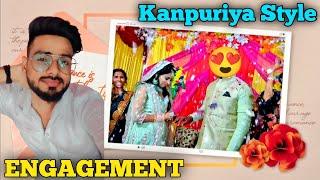 Engagement ho gyi | Abhishek kushwaha vlogs | Kanpuriya style Engagement