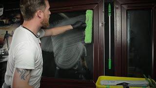 How To Wash A Window Like A Pro | TRAD MAN ACADEMY