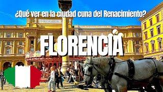 FLORENCIA ¿qué visitar en la cuna del renacimiento? ITALIA  | + la tumba de Miguel Ángel