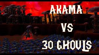 WARCRAFT 3 REFORGED - Akama vs 30 Ghouls