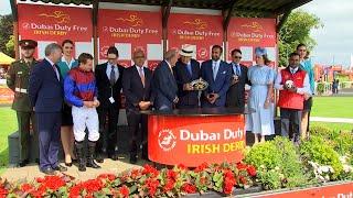 LOS ANGELES provides Aidan O'Brien with 16th Irish Derby victory