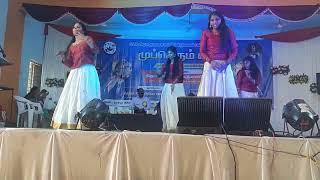 SLB School Annual Day 2025.. Folk Dance... 9th Std Girls...