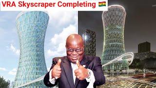 Prez. Akuffo Addo’s New $300M VRA Skyscraper Completing Ghana 