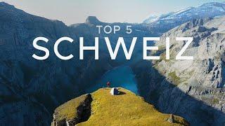 Schweiz Urlaub TOP 5 mit Sehenswürdigkeiten & Geheimtipps