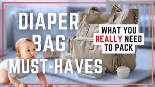 What’s in my Newborn Diaper Bag 2024 (The REAL Essentials)