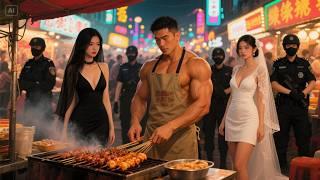 BBQ vendor mocked for being poor—turns out he’s Dragon King! Porsche beauty calls him master!