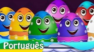 Ovos Surpresa Com Brinquedos Animais de Fazenda (Learn Farm Animals) | ChuChu TV Português