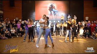 Bachata workshop (Mi Vida) Dmitry & Anna | Bachata team