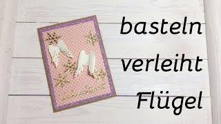  Basteln verleiht Flügel | Miniflügel DIY selbermachen mit Stanzform 