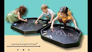 Small Tuff Tray & Chalkboard in One: Learning Through PLAYtrays® USA