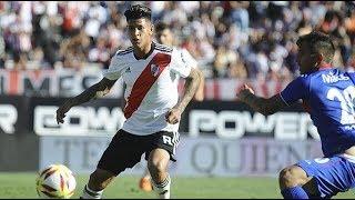 Primer gol oficial  de Jorge Carrascal en River Plate - 2019