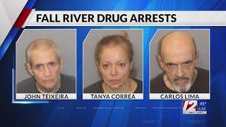 Fall River CAST Team makes several drug arrests