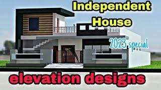 20+ single floor elevation designs | front elevation ideas | independent house elevations