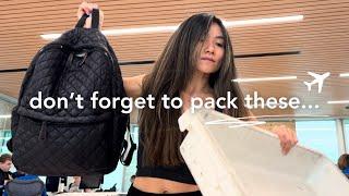 BEST TRAVEL ESSENTIALS & Affordable Bags 2024 ️ 