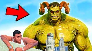 FRANKLIN Finding GOD "ZOMBIE HULK" in GTA5 | Team4shooterop | GTA5 AVENGERS