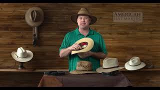 Straw Freedom Hats at American Hat Makers