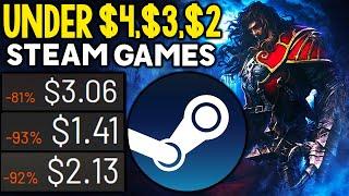 Awesome SUPER CHEAP Steam PC Game Deals UNDER $4, $3 and $2!