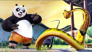 Po VS The Furious Five | Kung Fu Panda | CLIP  4K