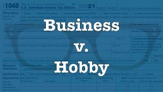 Is it a hobby, or a business?