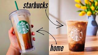Making Starbucks' Iced Brown Sugar Oatmilk Shaken Espresso at Home