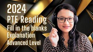 Reading & Writing Fill in the blanks | Worth 25 marks in total | Advanced Level |  Pinker