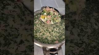 Окрошка на сыворотке.