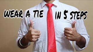 how to wear tie | in Hindi