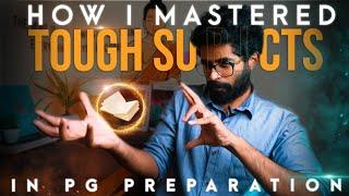 How I Mastered tough subjects in NEET PG Preparation  | #NEETPG #2022