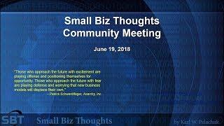 Small Biz Thoughts Community Intro