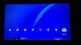 PS4 SCREEN ADJUSTMENT TO 720P TV