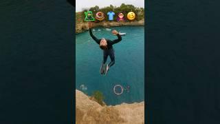 PARKOUR with EMOJIS  #challenge #parkour #trampoline