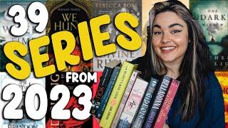 Every Series I Read In 2023  DNFs, Completed & In Progress