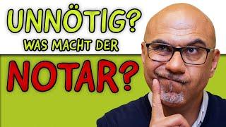 Was macht eigentlich ein Notar und wer wählt ihn aus? Der ImmoCoach erklärt 2020