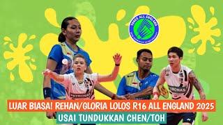 Luar Biasa! Rehan/Gloria Lolos R16 All England Open 2025 Usai Tundukkan Chen/Toh