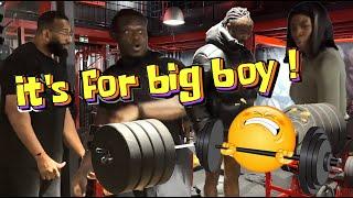 CAN I DO THIS WITH YOU PLEASE ?  THEY WERE COMPLETE SHOCKED AT THE END #2 The Lyon Black PRANK GYM