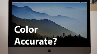 iMac 5k Color Accuracy