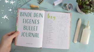 Bullet Journal Setup 2019 | Mein Planer zum selber Binden ist da!