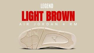 AIR JORDAN 4 RM "LEGEND LIGHT BROWN" 2024