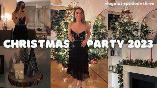 OUR FIRST CHRISTMAS PARTY  prep with me for hosting  a happy festive vlog